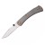 Нож складной BUCK 110 Slim Pro TRX Titanium, Titan Gray, S45VN клинок P 9,5 см