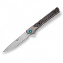 Нож складной BUCK 264 Cavalier, Aluminum Gray, 7Cr17 клинок P 9,1 см
