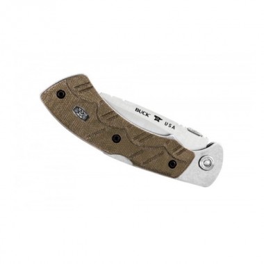 Нож складной BUCK 557 Open Season, Micarta OD Green, S35VN клинок P 9,5 см