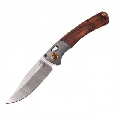 Нож складной BENCHMADE Crooked River, Wood, S30V клинок P 10,2 см