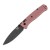 Нож складной BENCHMADE Mini Bugout, Grivory Alpine Glow, S30V клинок черн. P 7,2 см