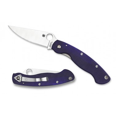 Нож складной SPYDERCO Military Model Dark Blue