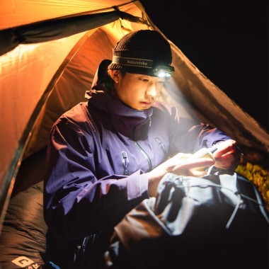 Фонарь налобный NATUREHIKE Xingyu Max, 500lm, 1800mAh, зеленый
