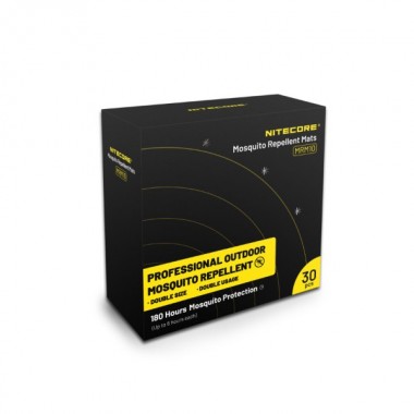 Пластины для фумигатора NITECORE EMR10, 30шт, 34x48мм
